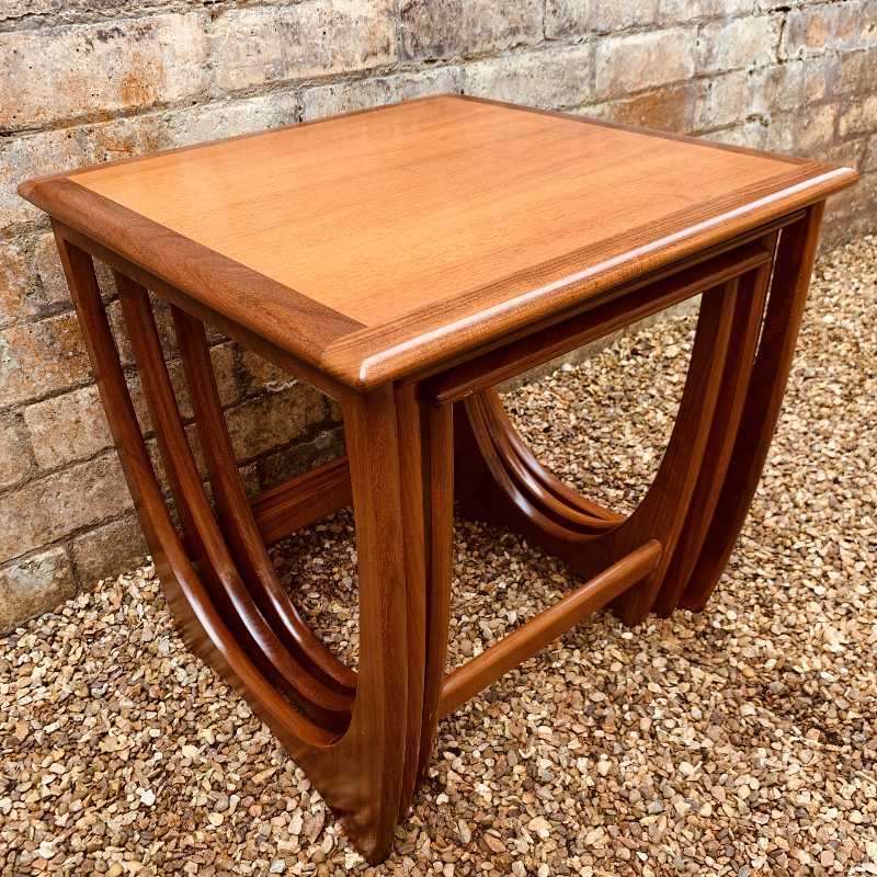 Retro 1960s Teak G Plan Fresco Nest Of Tables By Victor Wilkins