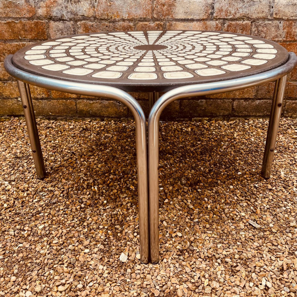 Retro clearance chrome table